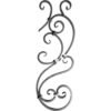 Preenchimento corrimão - dim: 1/2" x 1/2" mm - 260 x 770 mm
