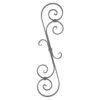 Preenchimento corrimão - dim: 1/4" x 1/2" - 185 x 650 mm