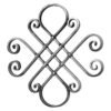 Rosone - dim: 16 x 8 mm - 400 x 410 mm