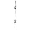 Preenchimento corrimão - dim: 1/2" x 1/2" mm - 55 x 900 mm