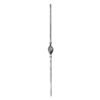 Preenchimento corrimão - dim: 1/2" x 1/2" mm - 55 x 900 mm